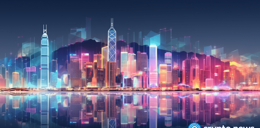 crypto-news-blockchain-Hong-Kong-top-side-view-day-light-neon-colors-hologram-low-poly-style.png