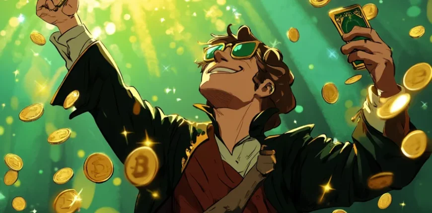 blockheadco_robinhood_celebrating_with_bitcoin_cartoon_00fc4b16-4c1b-4723-a766-e1219d6ba181.webp.webp